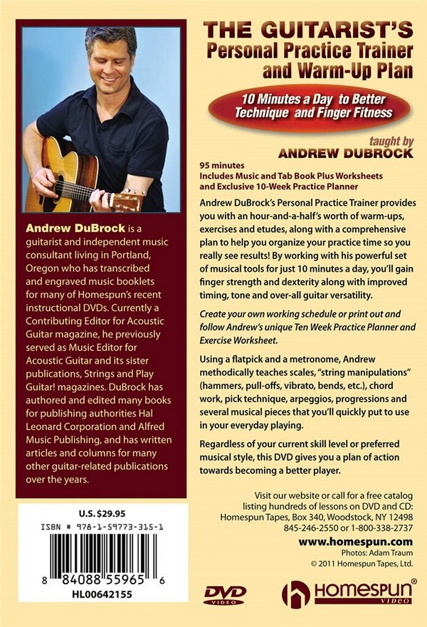 The Guitarist's Personal Practice Trainer and Warm