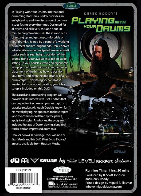 Derek Roddy's Playing with Your Drums