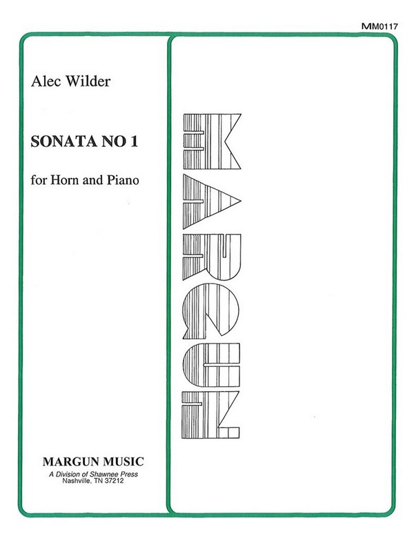 Alec Wilder, Sonata No. 1 for Horn and Piano