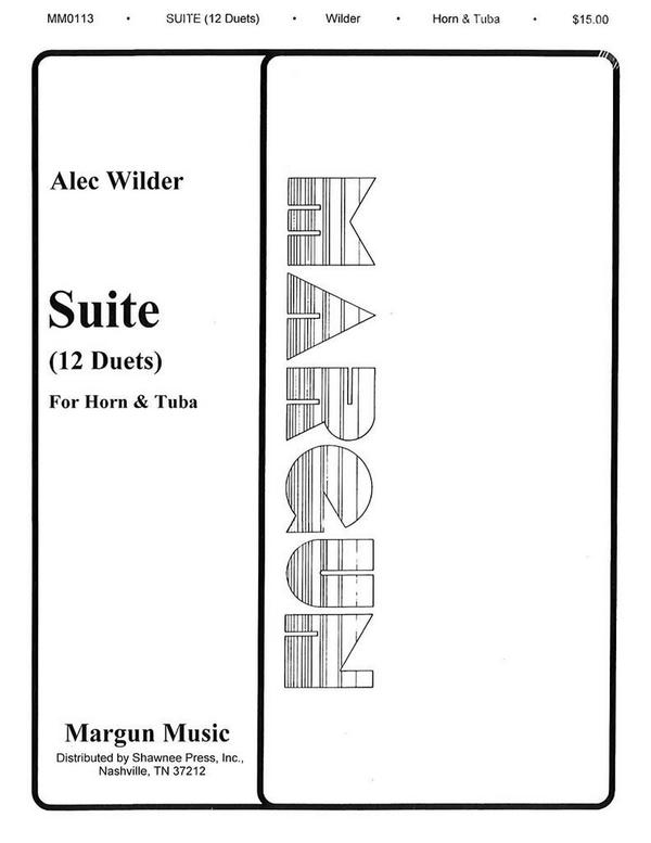 Alec Wilder, 12 Duets for Horn and Tuba