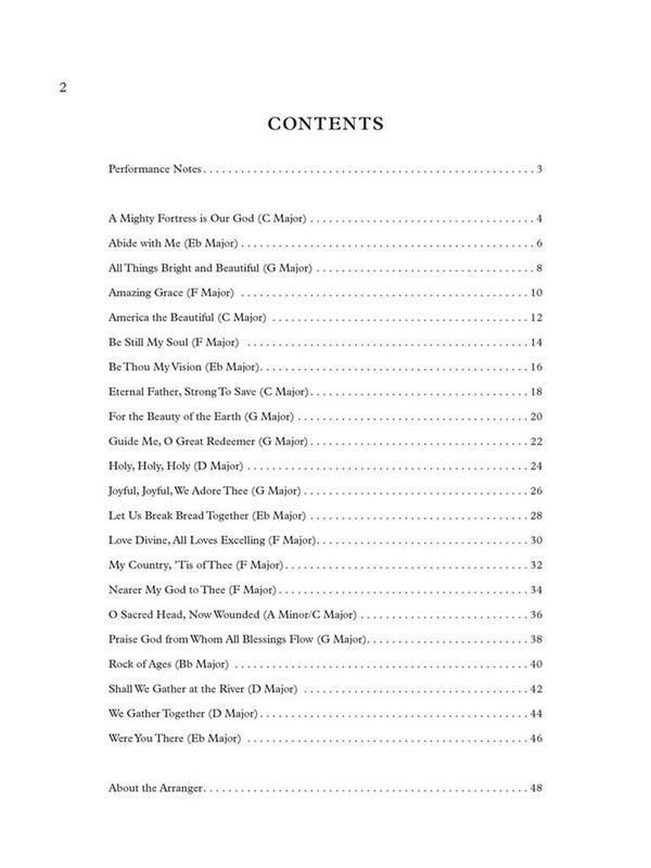 Church Hymns for Marimba