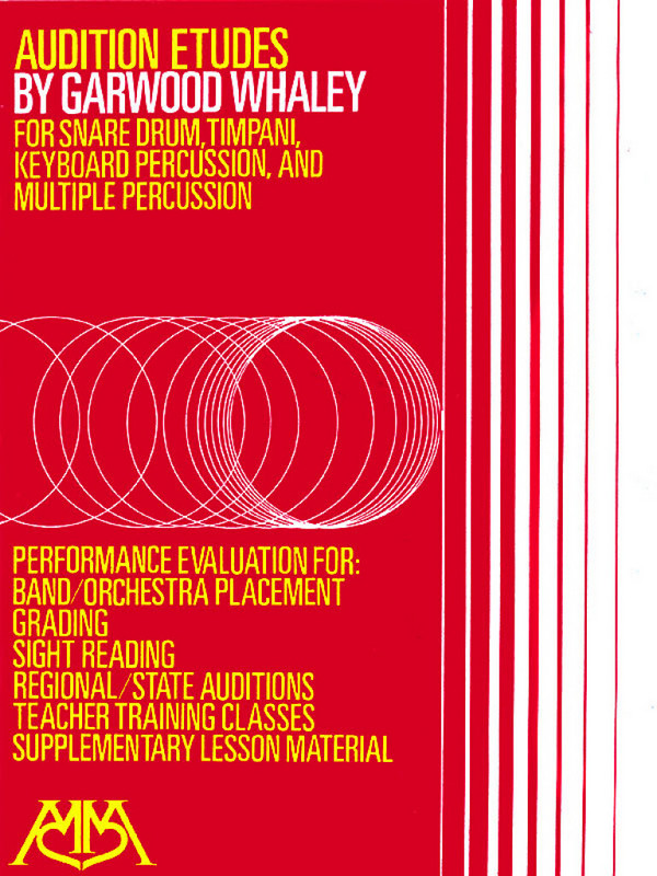 Garwood Whaley, Audition Etudes For Snare Drum