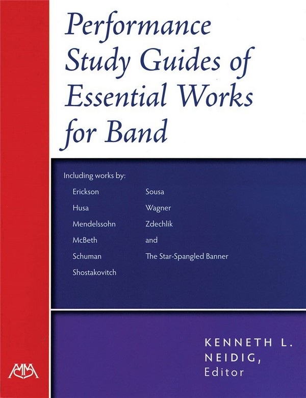 Perf.Study Guides Of Essential Works For Band