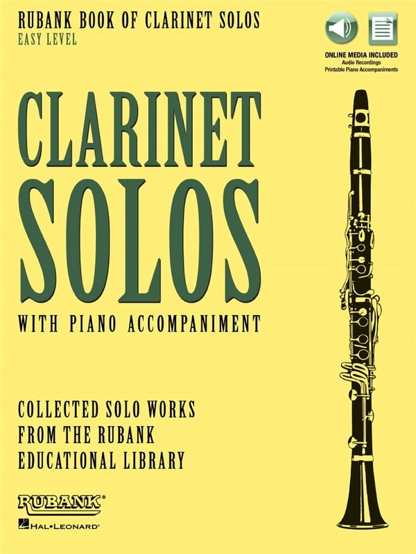 Clarinet Solos - Easy Level (+Online Audio)