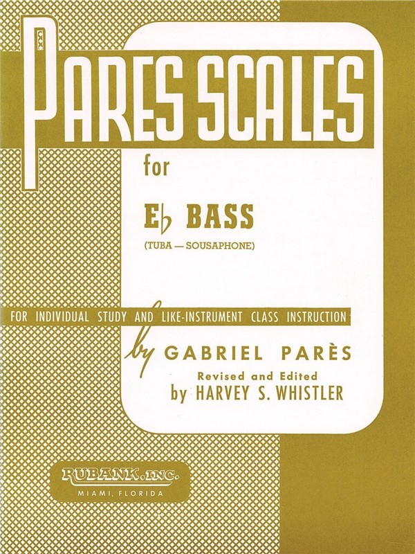 Gabriel Parès, Rubank Pares Scales