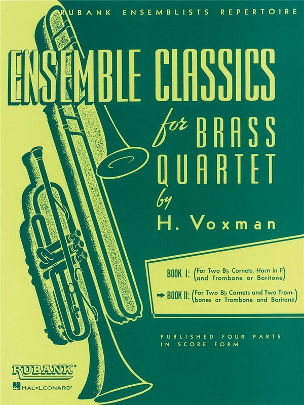 Ensemble Classics for Brass Quartet Vol. 2