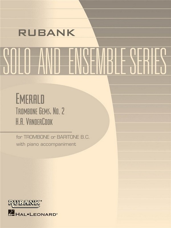 H.A. VanderCook, Emerald ( No. 2, VanderCook Trombone Gem Series )