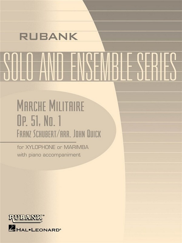 Franz Schubert, Marche Militaire Op. 51 No 1