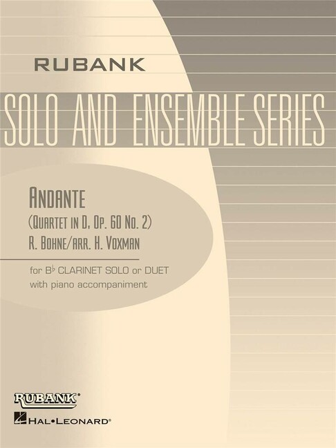 R. Bohne, Andante (from Quartet in D, Op. 60 No. 2)