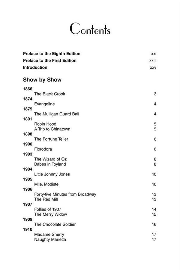 Broadway Musicals (Show-by-Show)