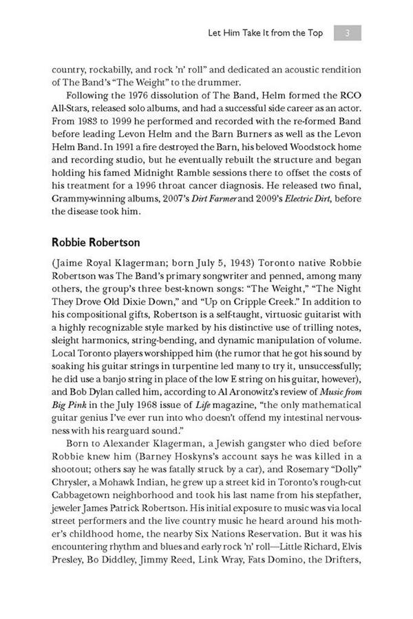 The Band FAQ