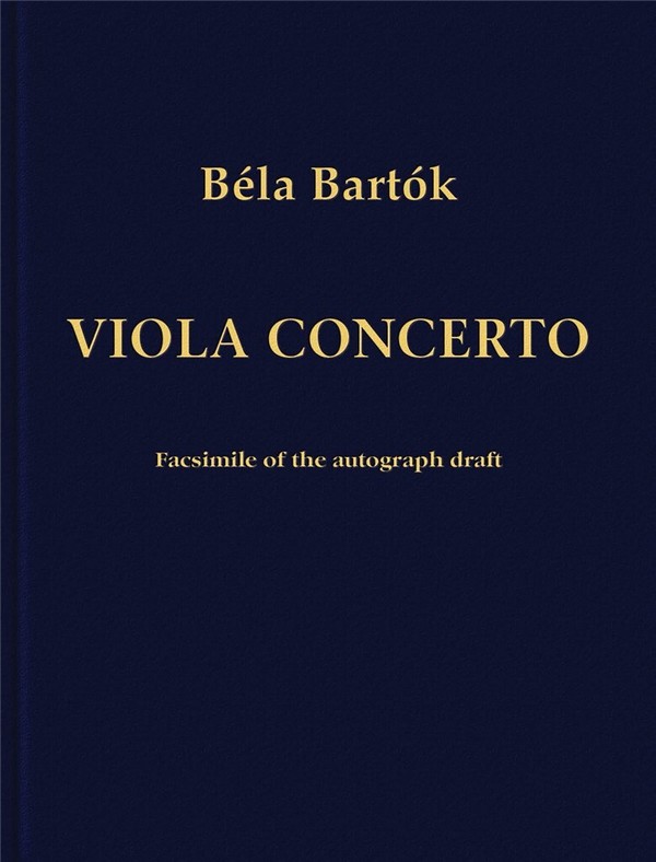 Béla Bartók, Concerto for Viola and Orchestra