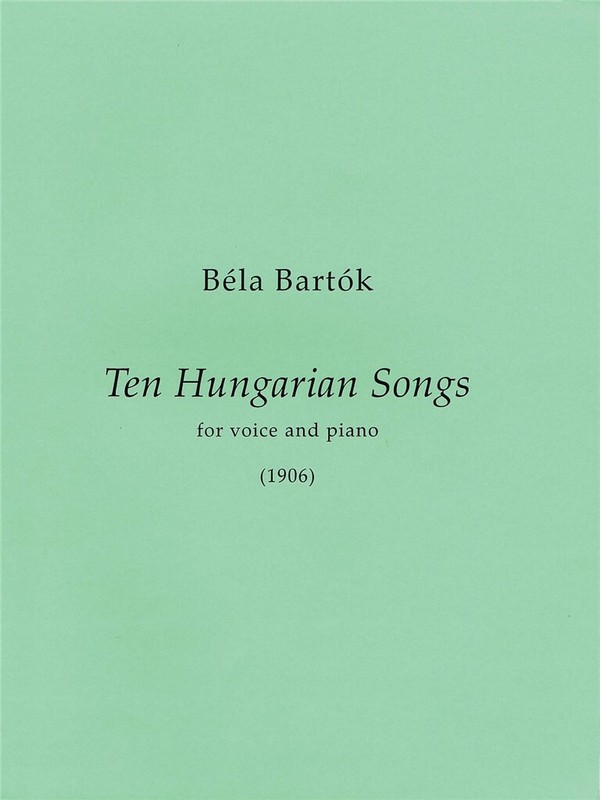 Béla Bartók, 10 Hungarian Songs