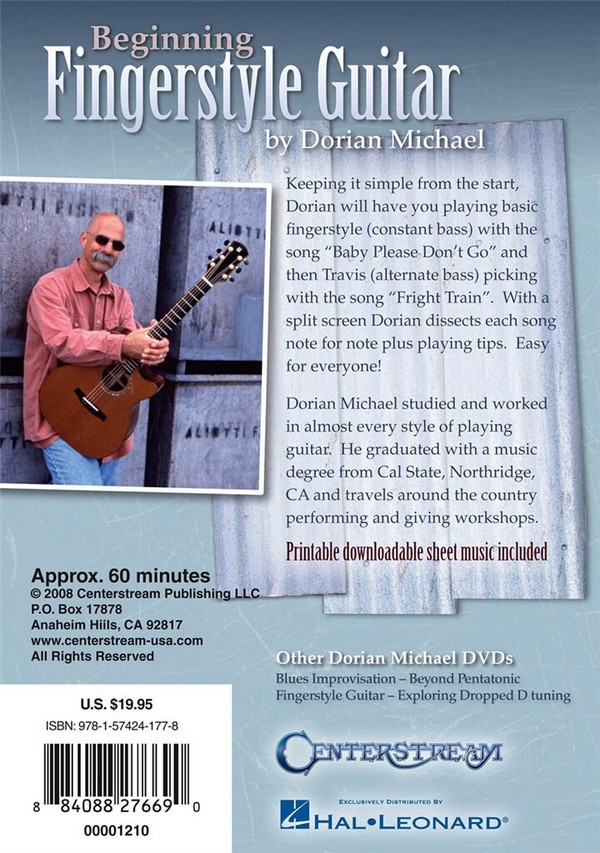 Dorian Michael, Beginning Fingerstyle Guitar