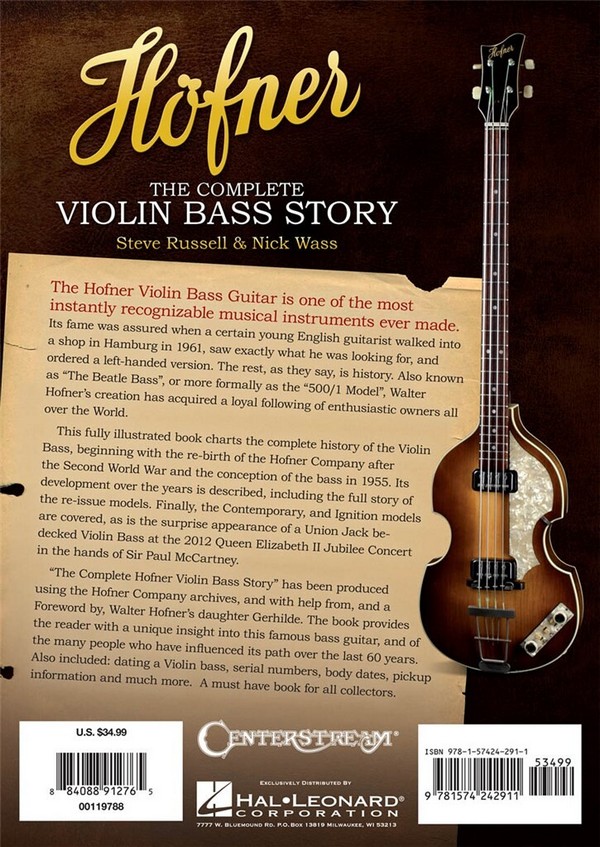 Höfner - The Complete Violin Bass Story