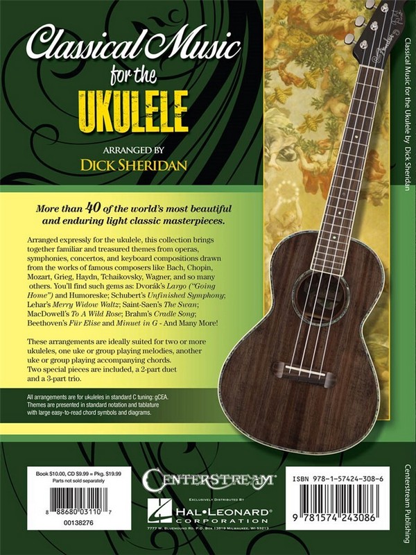 Classical Music for the Ukulele (+CD)