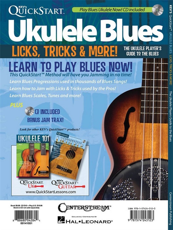 Kev's QuickStart Ukulele Blues (+Online Audio)