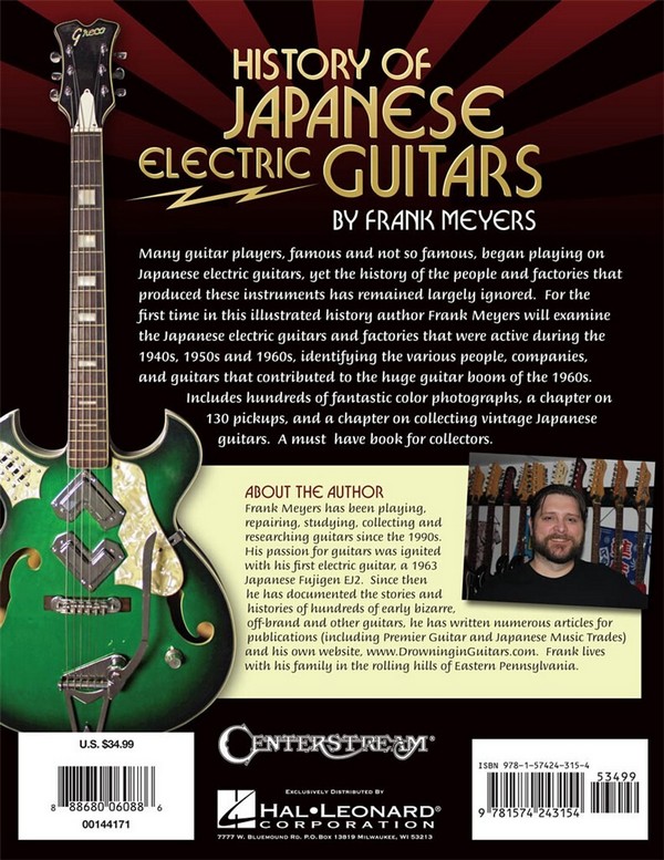 History of Japanese Electric Guitars