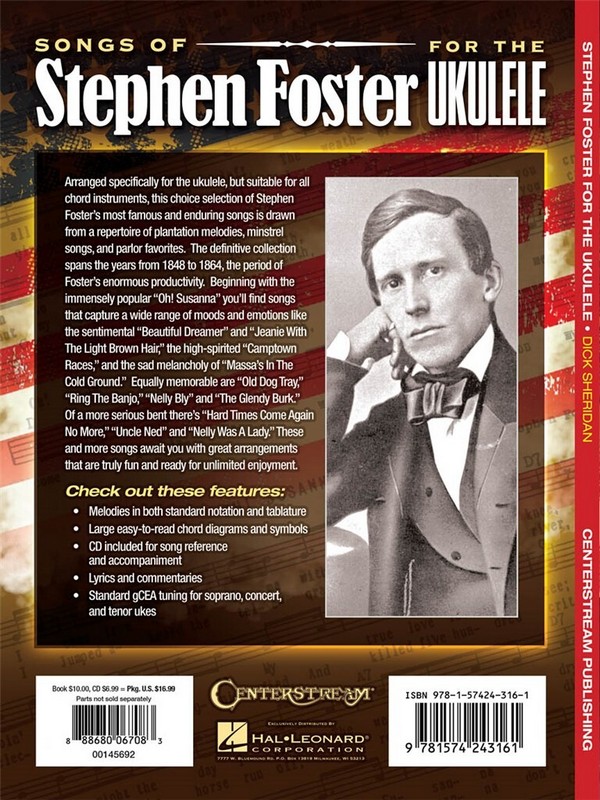 Stephen Foster, Songs of Stephen Foster for the Ukulele