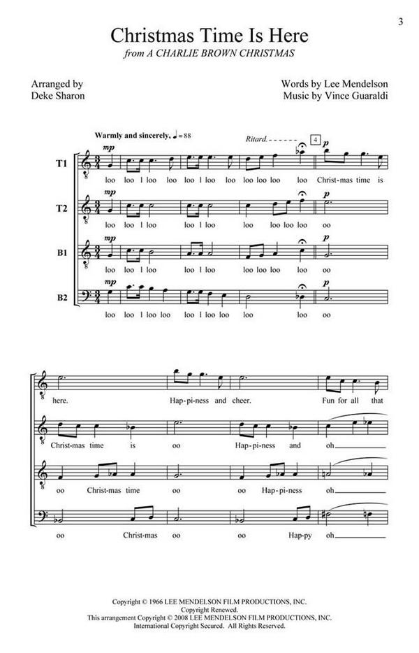 Christmas Time Is Here