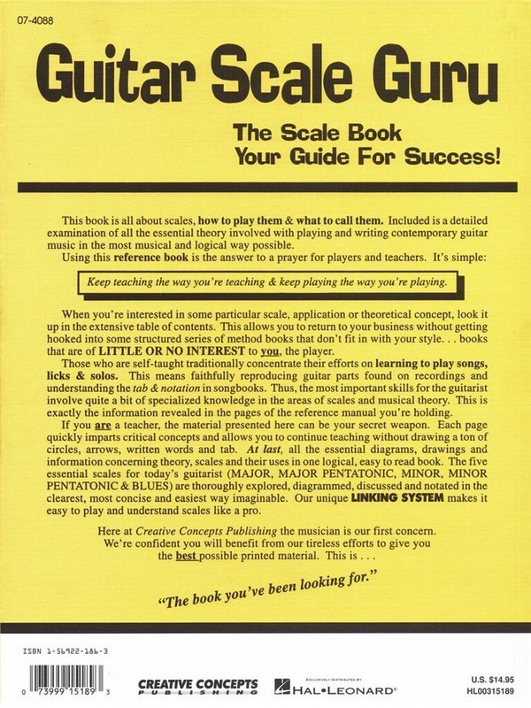Karl Aranjo, Guitar Scale Guru