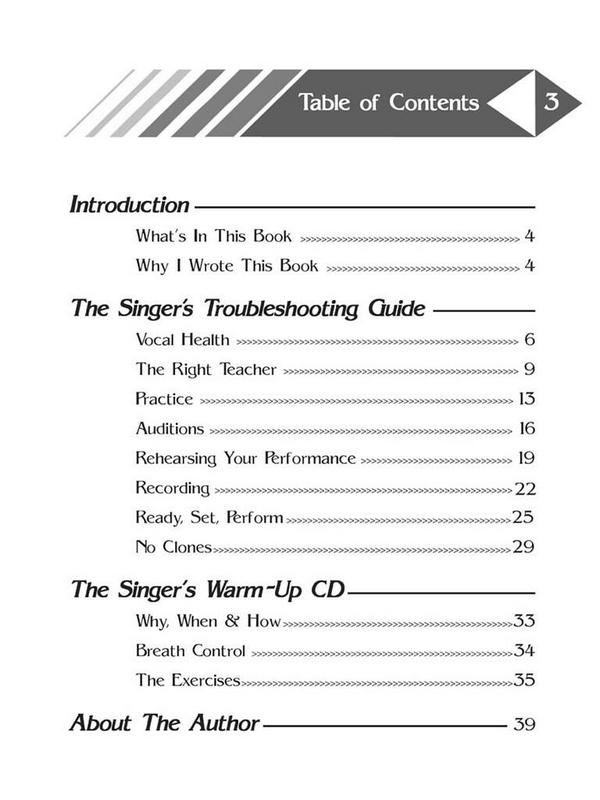 Lis Lewis, Singer's First Aid Kit - Female Voice