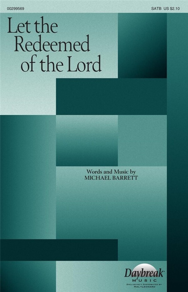 Michael Barrett, Let the Redeemed of the Lord