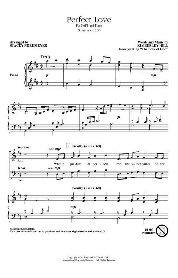 Kimberley Hill, Perfect Love