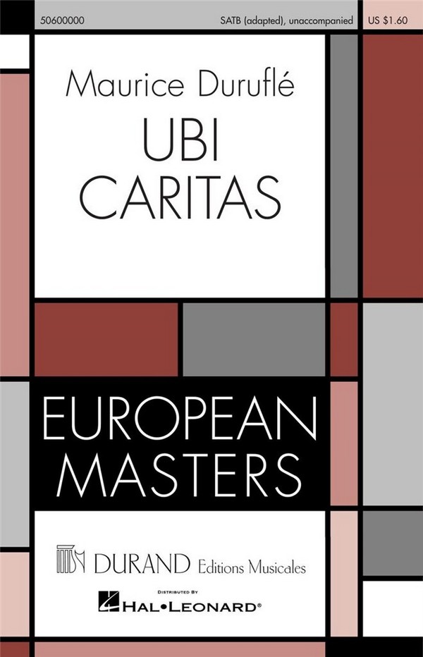 Ubi Caritas op.10,1
