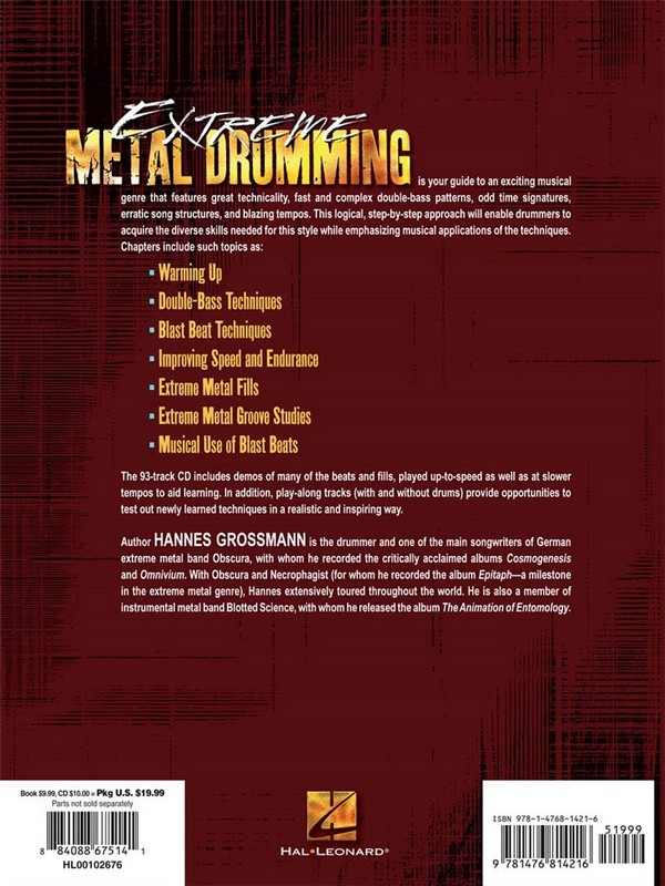 Extreme Metal Drumming (+CD)