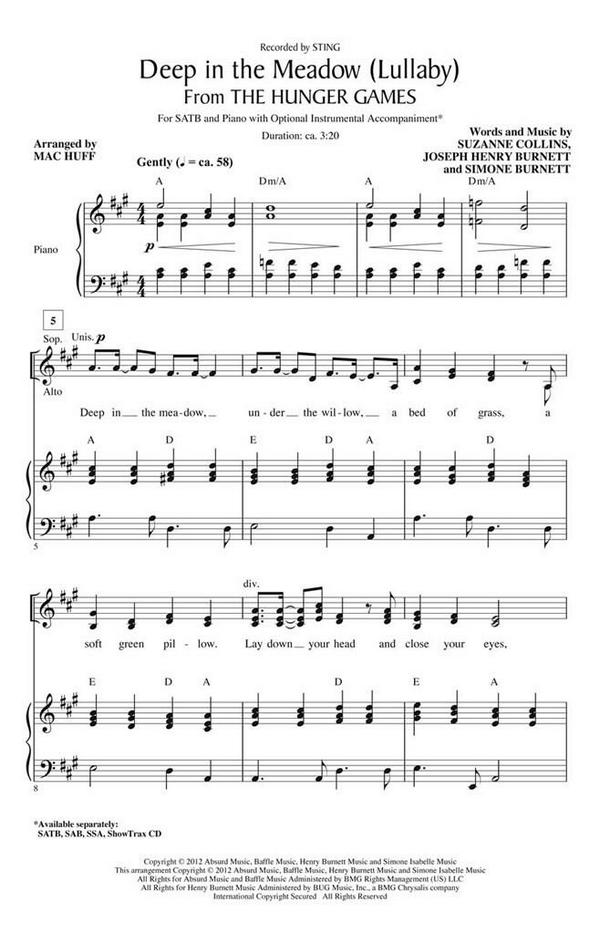 Simone Burnett_Suzanne Collins_T-Bone Burnett, Deep in the Meadow Lull