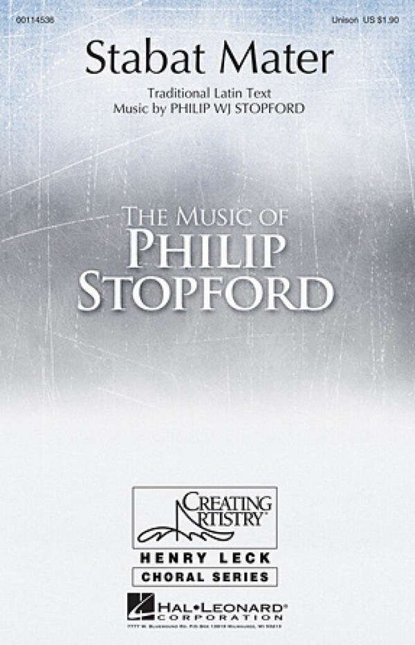 Philip W. J. Stopford, Stabat Mater