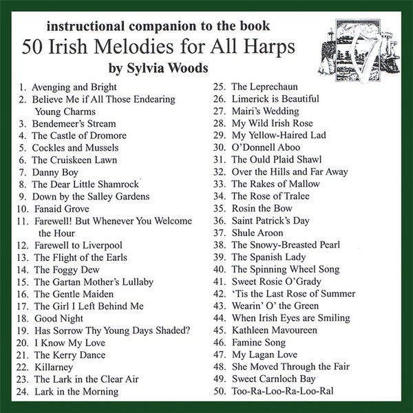 50 Irish Melodies for All Harps