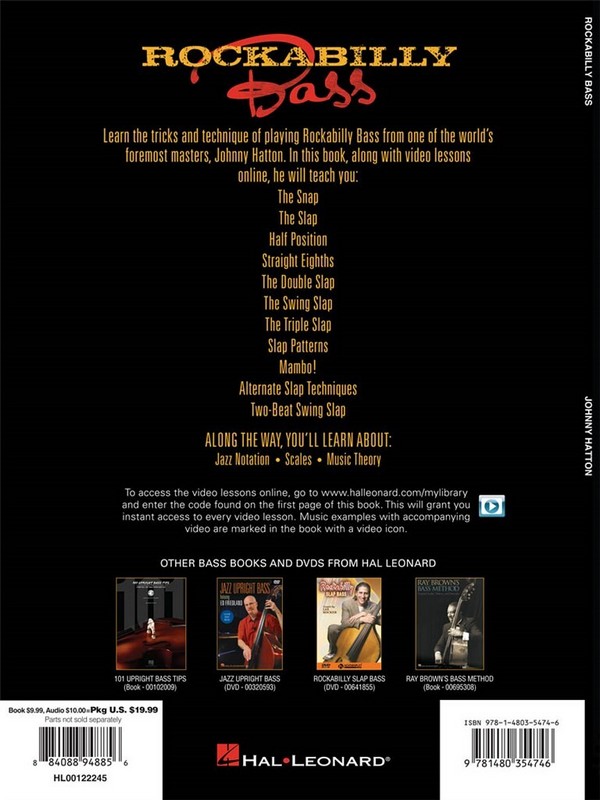 Rockabilly Bass (+Online Audio)