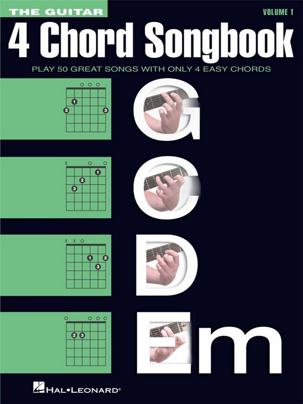 The Guitar Four-Chord Songbook G-C-D-Em vol.1