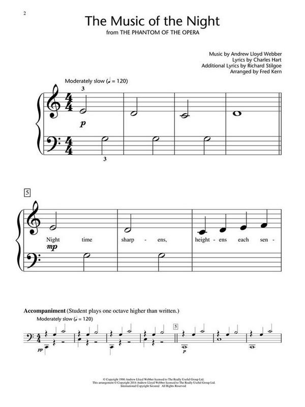 The Music of the Night from 'The Phantom of the Opera'