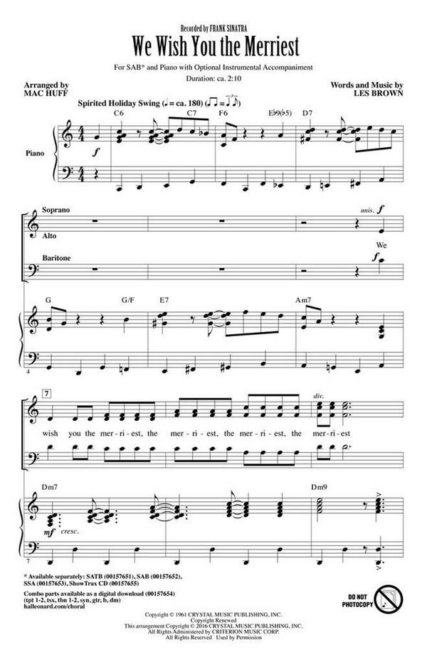 We Wish You the Merriest