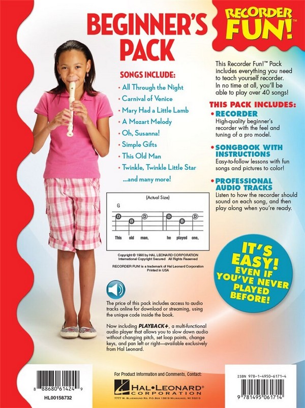 Recorder Fun! Beginner's Pack