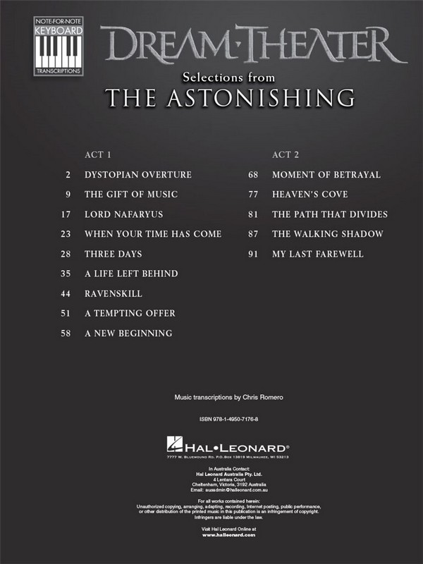 Dream Theater - Selections from The Astonishing