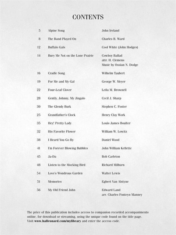 36 More Solos for Young Singers