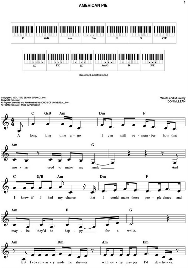 Scott The Piano Guy's Favorite Piano Fake Book