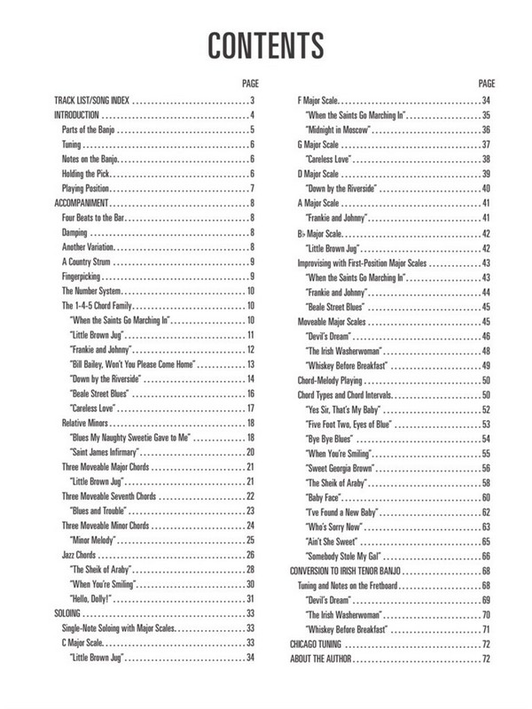 Hal Leonard Tenor Banjo Method (+Online Audio)