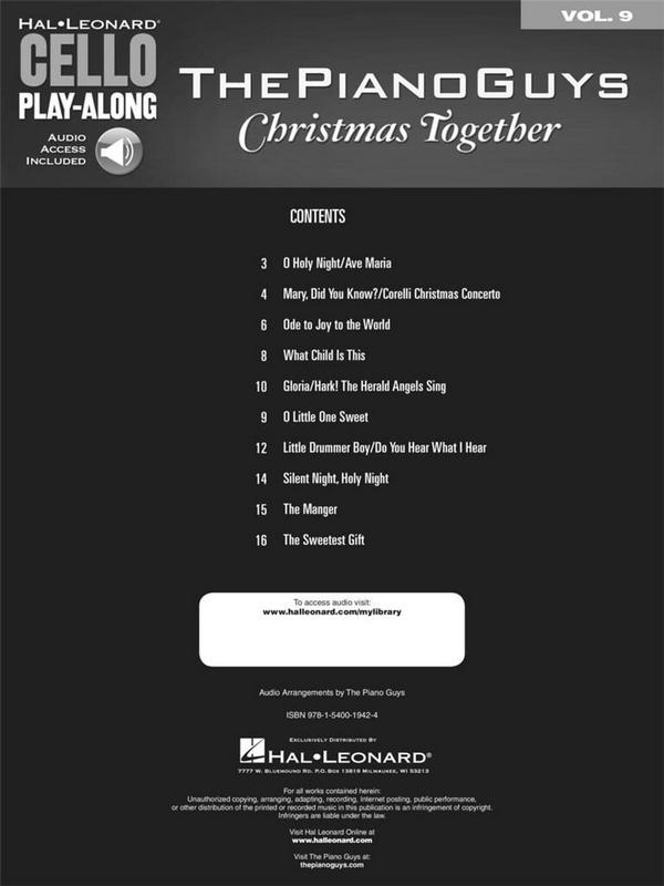 The Piano Guys - Christmas Together (+Online Audio)