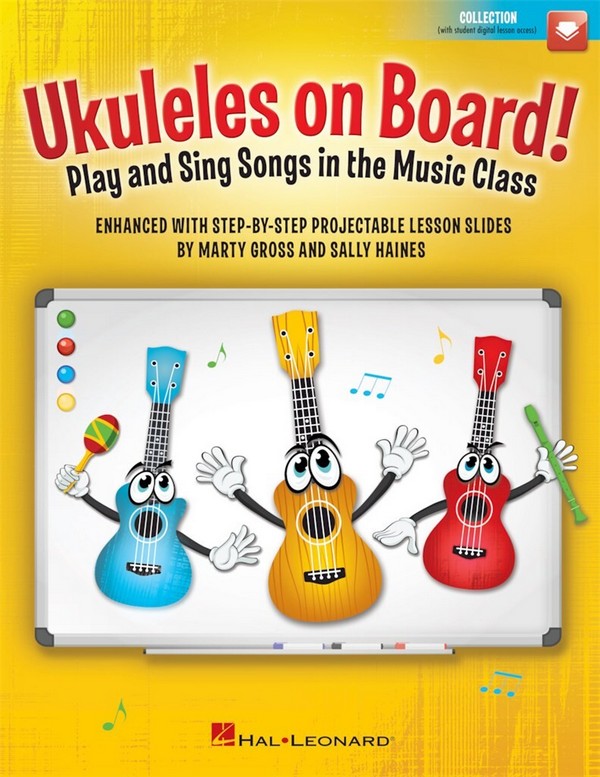 Marty Gross_Sally Haines, Ukuleles on Board!