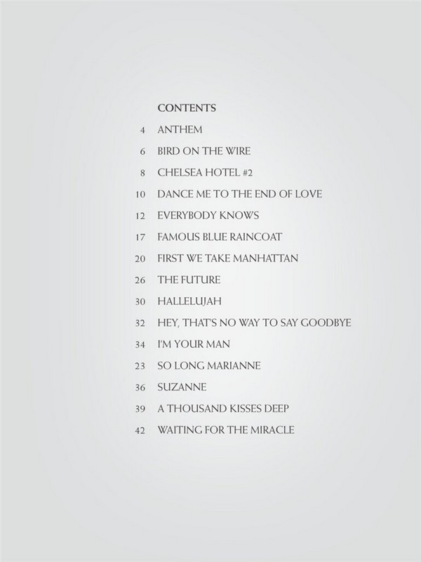 Leonard Cohen - Strum & Sing Guitar