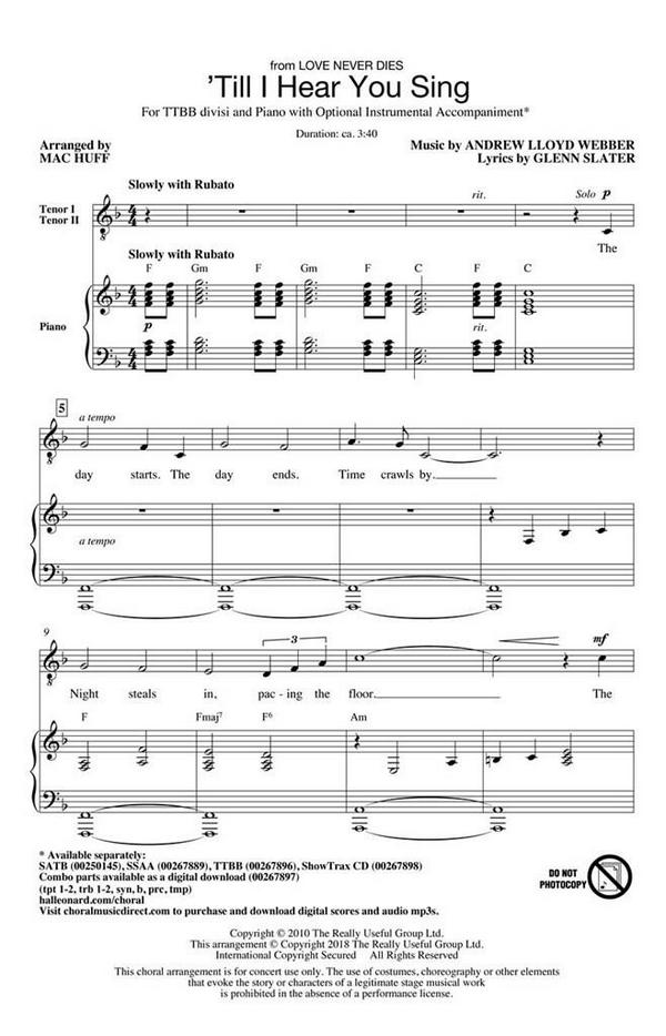 Til I Hear You Sing