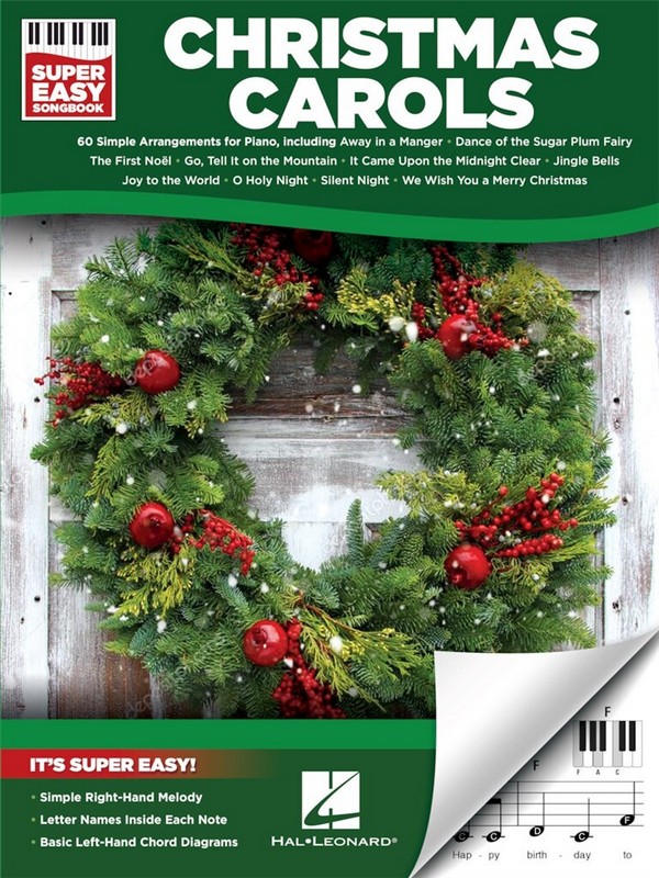 Christmas Carols - Super Easy Songbook