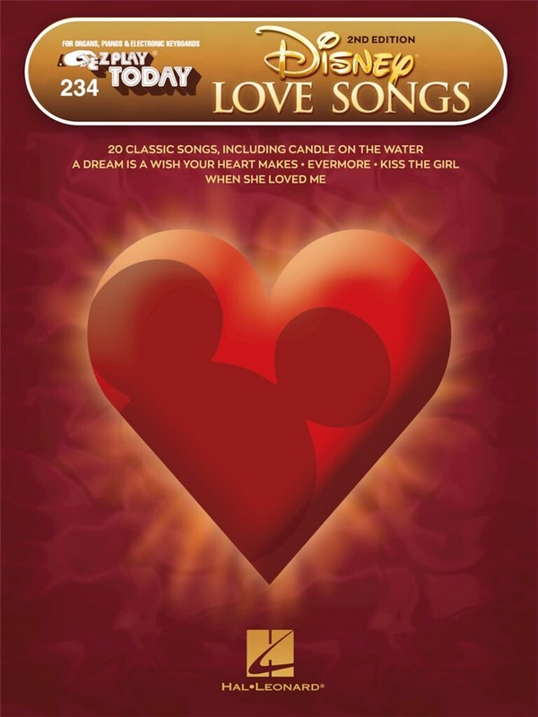 Disney Love Songs - 2nd Edition