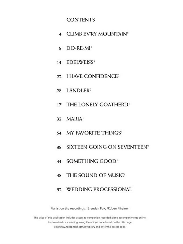 Oscar Hammerstein II_Richard Rodgers, The Sound of Music for Classical