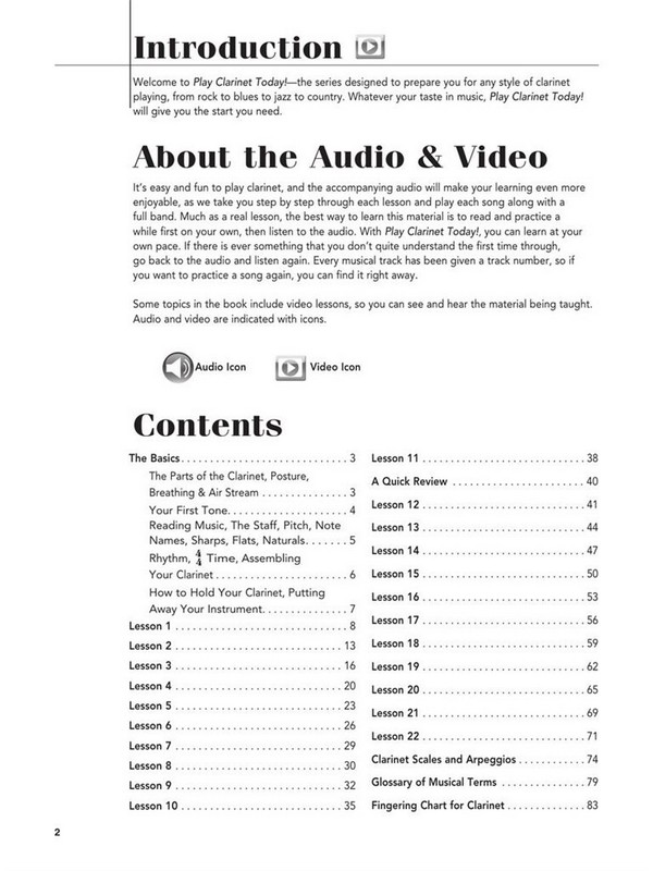 Play Clarinet Today! Beginner's Pack